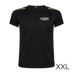 *merchandising* camiseta deportiva negra talla-xxl roly edm