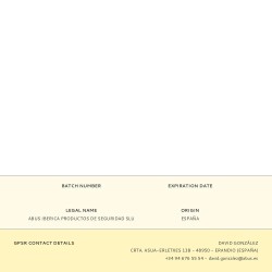 Cable espiral citadel negro 150cm cc 150/8/k cidatel