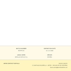 Sobre con semillas de tomate mini bell (tipo cherry) 000719bolsh agreen