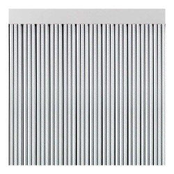 Cortina para puerta cinta s-350 color negra 90x210cm a01460 acudam