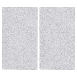 Placas cobertoras de vidrio transparente 2 unid. 2712800100 wenko