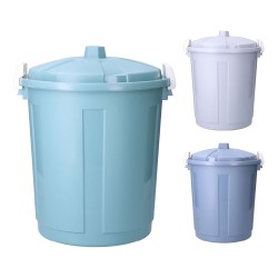 Cubo con tapadera hermética colores surtidos ø29 x 34 cm 21 l