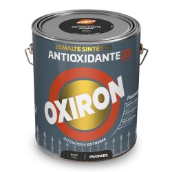 Esmalte sintético metálico antioxidante oxiron negro pavonado 750ml titan 5809047