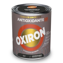 Esmalte sintético metálico antioxidante oxiron negro liso efecto forja 250ml titan 5809096