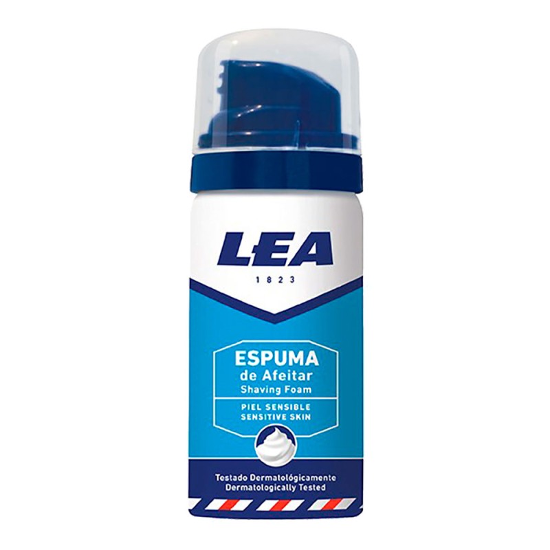 Espuma de afeitar lea sensible formato viaje 100 ml