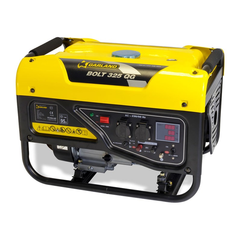 Generador de gasolina 1,76 kw 196 cc bolt 325 qg-v17