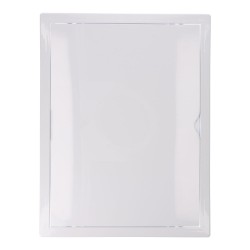 Tapa de registro rectangular empotrable abs 30x40cm blanca