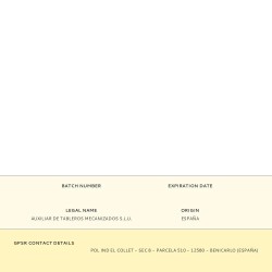 Módulo camerino espejo 40