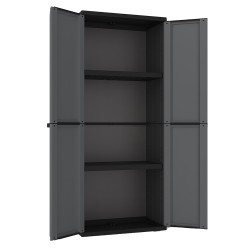 Armario j-base 268, 2 baldas, 68 x 37,5 x 163,5 cm