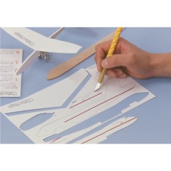 Cúter artístico ak-1/5b con forma de lápiz y 5 cuchillas tipo kb