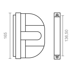 Cajetin obra plastico gde pr03 negro