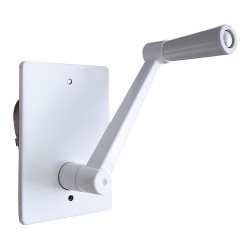 Torno persiana empotrado pr27 40 kg blanco