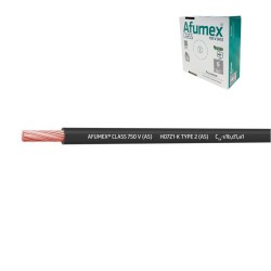 Cablecillo h07z1-k(as) 4,0 mm² negro euro/m