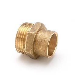 Entronque m 243 1/2" x 12 mm latón