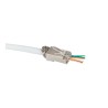 Conector modular rj45 cat.6 stp, 50 uds