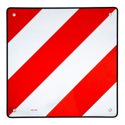 Señal carga sobresaliente reflectante 500 x 500 mm