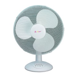 Ventilador sobremesa, 45 w, ø40 cm, 3 velocidades, blanco