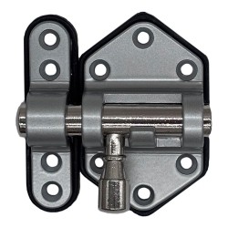 Pasador reforzado base plast. 30 mm cromo mate