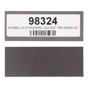 Iman para etiquetas estanteria 10,5 x 4,0 cm