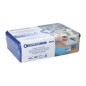 Kit primeros auxilios 41 piezas 80 x 160 x 250 mm