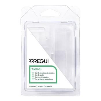 Tarjetero tjo1001 para buzones arregui, conjunto 7 piezas