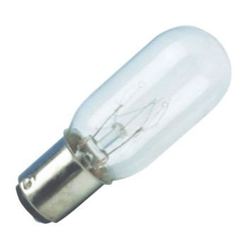 Bombilla incandescente tubular bayoneta, 25 w
