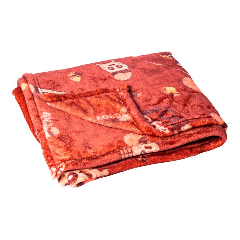 Manta polar navidad, 120 x 150 cm, tió