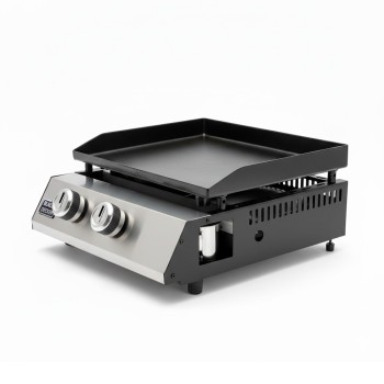 Plancha de gas bxop4900e con 2 quemadores