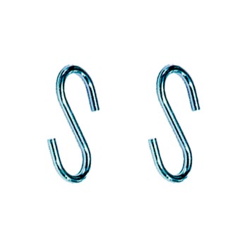 Gancho en forma de s cg23 6 x 70 mm, zincado, blister 2 uds