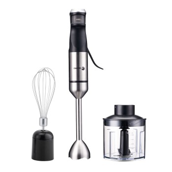 Batidora de mano divamix steel 1500 w con accesorios