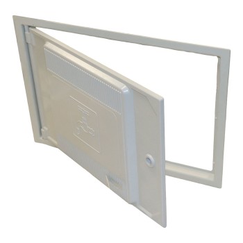 Marco + puerta de armario de análisis de agua en poliéster 25 x 35 cm