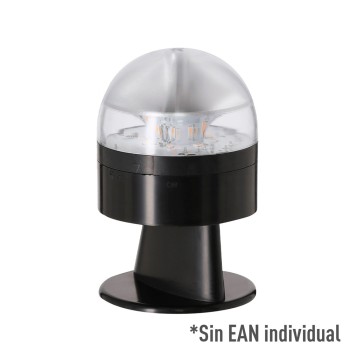 Baliza v16 de emergencia homologada conectada geolocalizable con dgt 3.0 pf erum vial negra, sin ean individual