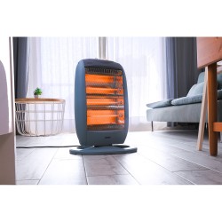 Estufa de cuarzo oscilante 400 / 800 / 1200 w anti-vuelco