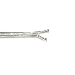 Manguera plana fror 2 x 0,75 mm² transparente euro/m