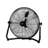 Ventilador industrial de suelo. color negro 100w 64,7 db aspas ø45 x 54 cm