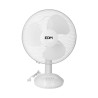 Ventilador de sobremesa. color blanco. potencia: 35w 53,4 db aspas: ø30 x 48 cm