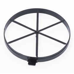 Guia de plastico para empotrar aros halogenos ø7,7cm