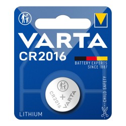 Micro pila de boton lithium cr2016 3v (blister 1 unid.) ø20,0x1,6mm