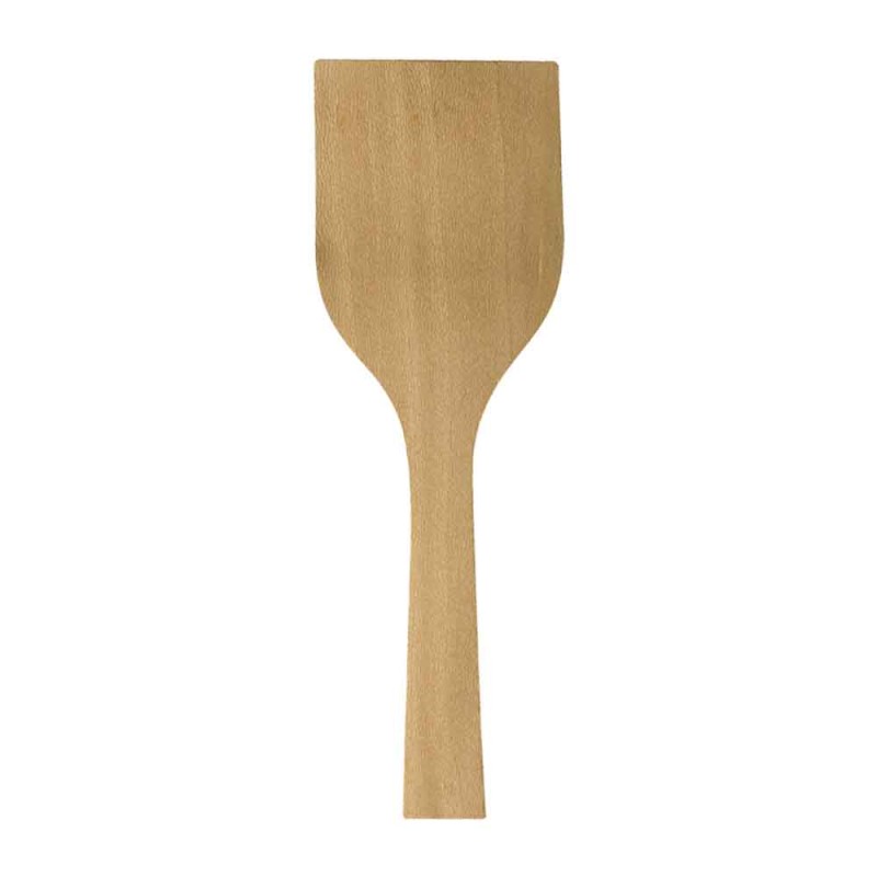 Pala de madera para hamburguesas. largo: 30 cm