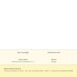 Colgador doble de aluminio blanco