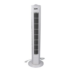 Ventilador de torre. potencia: 45 w 60db, blanco 21 x 78 cm