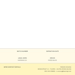 Cubo de zinc ovalado con asa de cuerda set de 3unid.