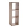 Estanteria madera para 3 cajas organizadoras 100,5 x 34,4 x 32 cm