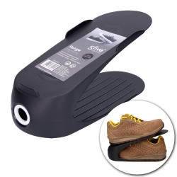 Mini zapatero negro 29,5 x 11,1 x 14 cm