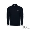 *merchandising* polo negro manga larga talla-xxl 65% poliéster 35% algodon edm