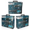 Kit taladro percutor/atornillador 20 v con 2 baterias 2.0a y cargador 22,5 x 20,3 cm pro series