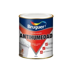 Pintura antihumedad mate blanco 0,750 l