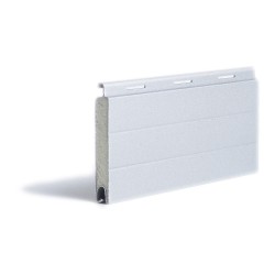 Lama blanca aluminio recta 45 mm x 2 m