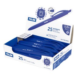 Boligrafos azul, 25 uds