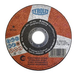 Disco corte plano 41c ø115x1,0x22,23 a60r-bfb